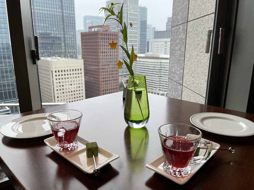 パレスホテル東京宿泊記|クラブラウンジ