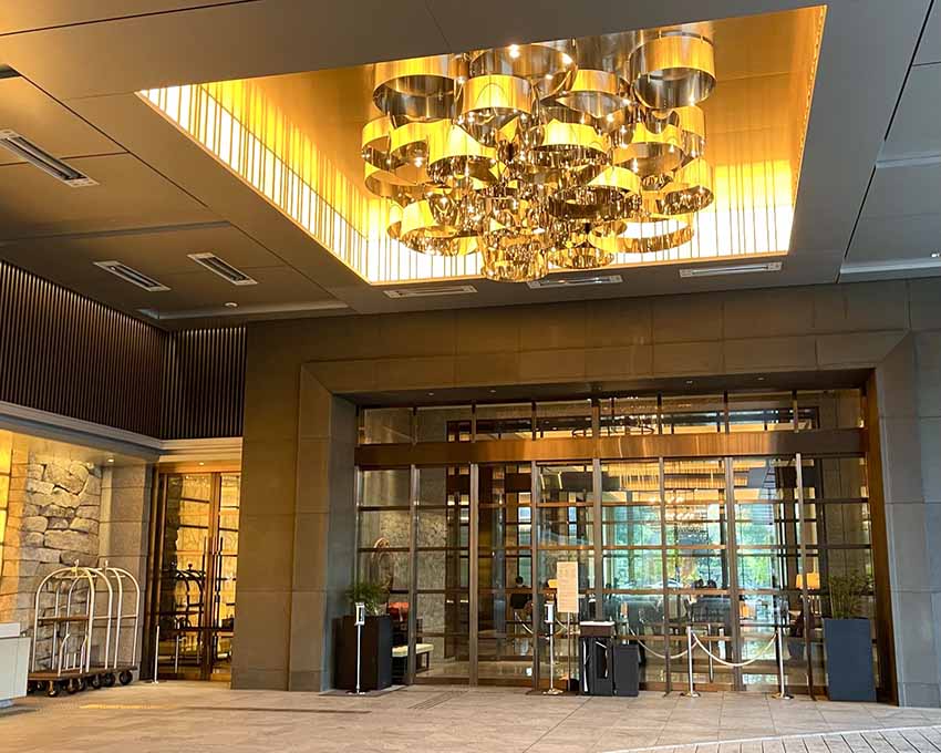 パレスホテル東京宿泊記|エントランス&ロビー&レセプション