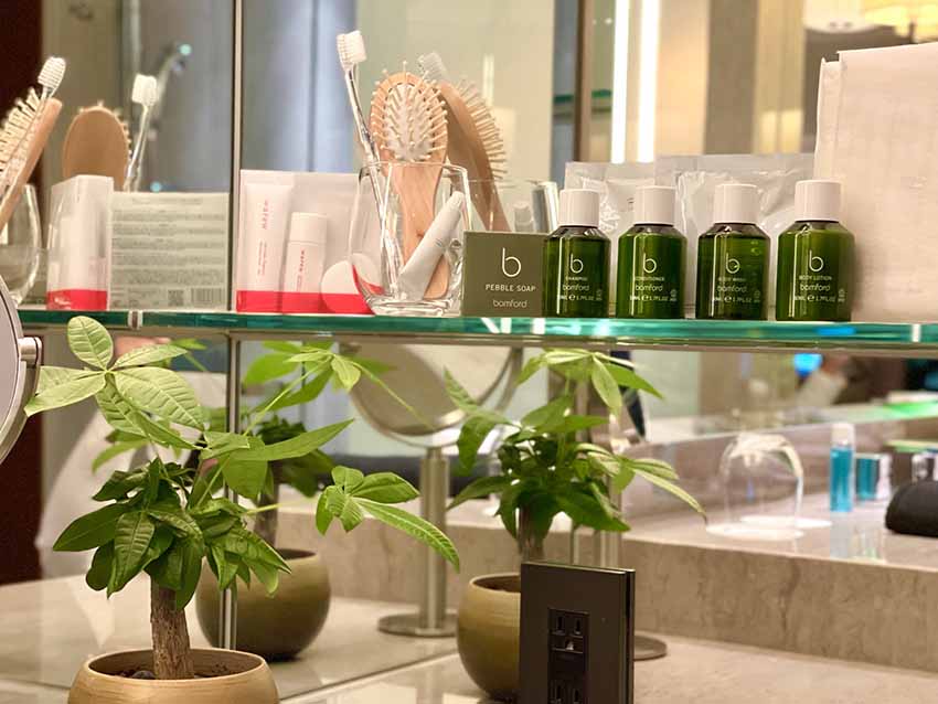 パレスホテル東京宿泊記|クラブデラックスルームwithバルコニー|バスルーム