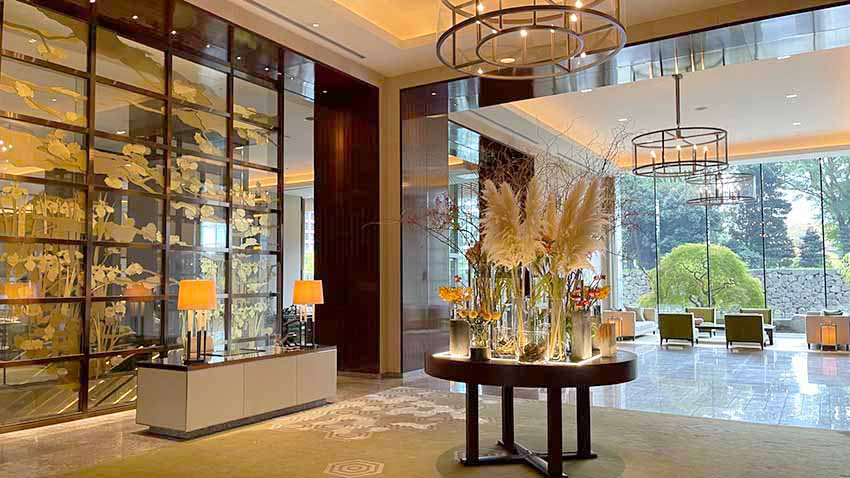 パレスホテル東京宿泊記|エントランス&ロビー&レセプション