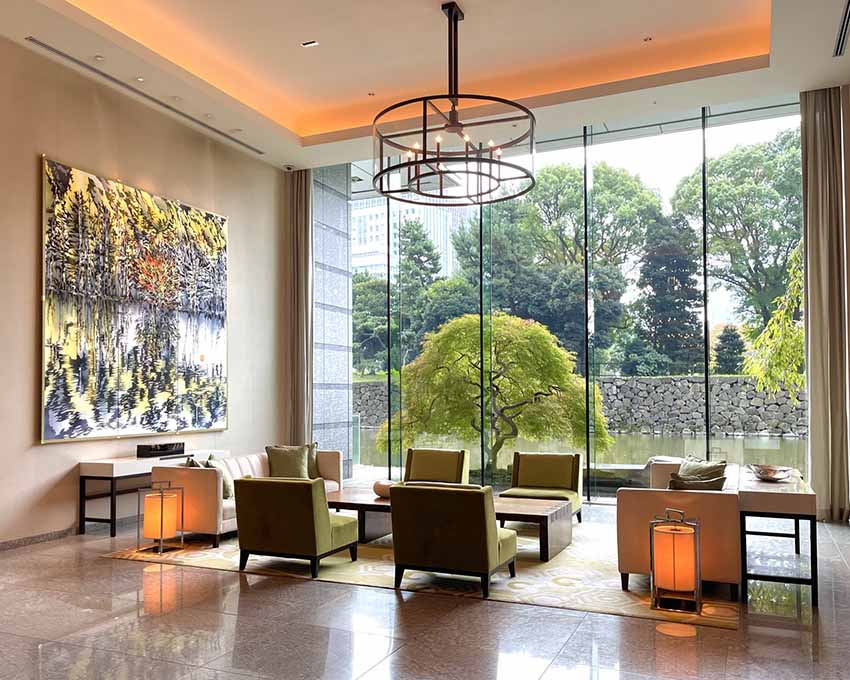 パレスホテル東京宿泊記|エントランス&ロビー&レセプション