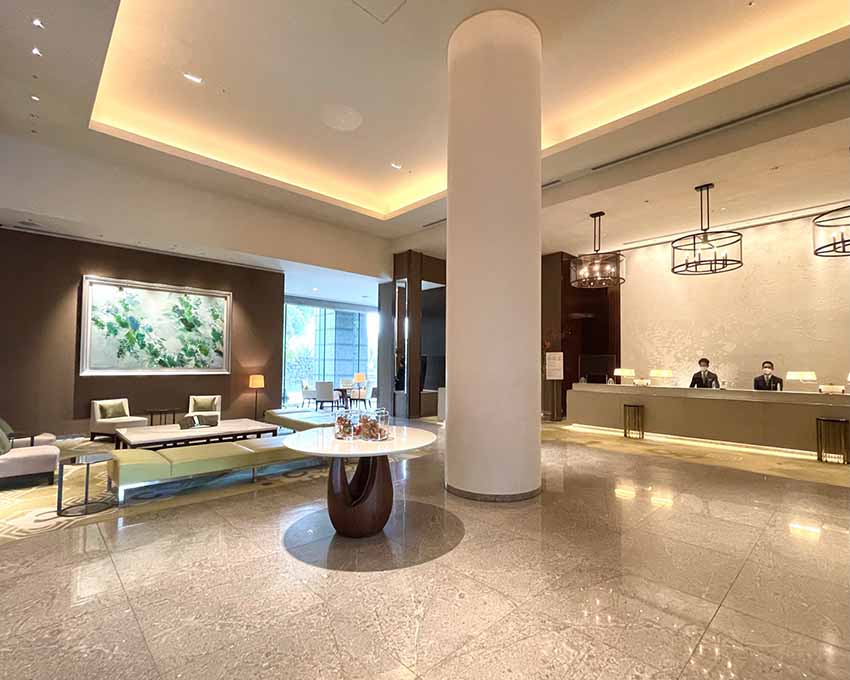 パレスホテル東京宿泊記|エントランス&ロビー&レセプション