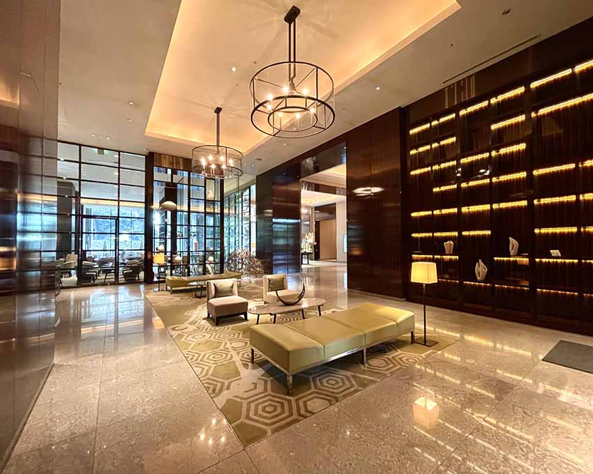 パレスホテル東京宿泊記|エントランス&ロビー&レセプション