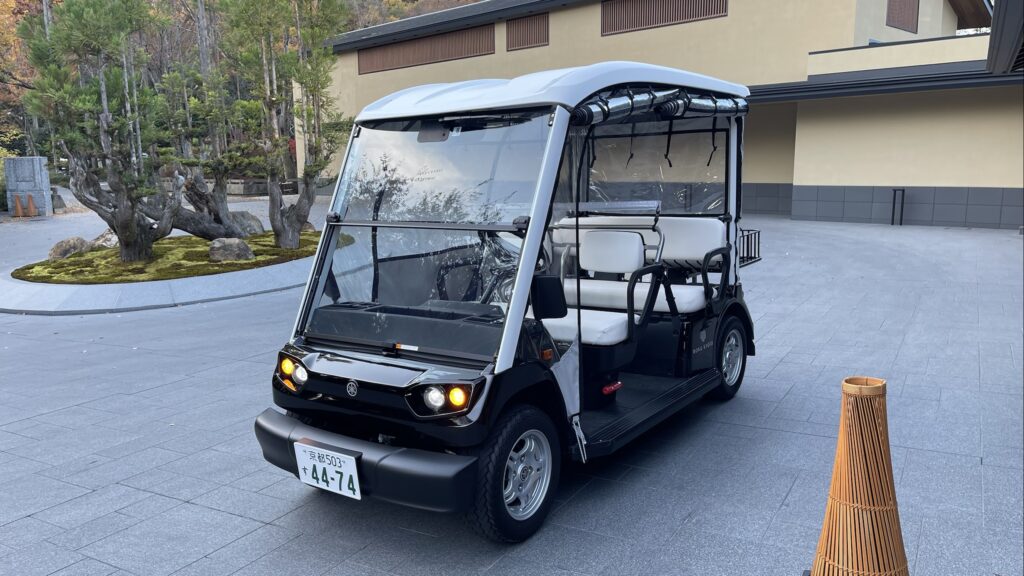 ROKU KYOTO 宿泊記|駐車場