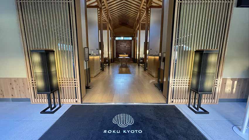ROKU KYOTO 宿泊記|レセプション