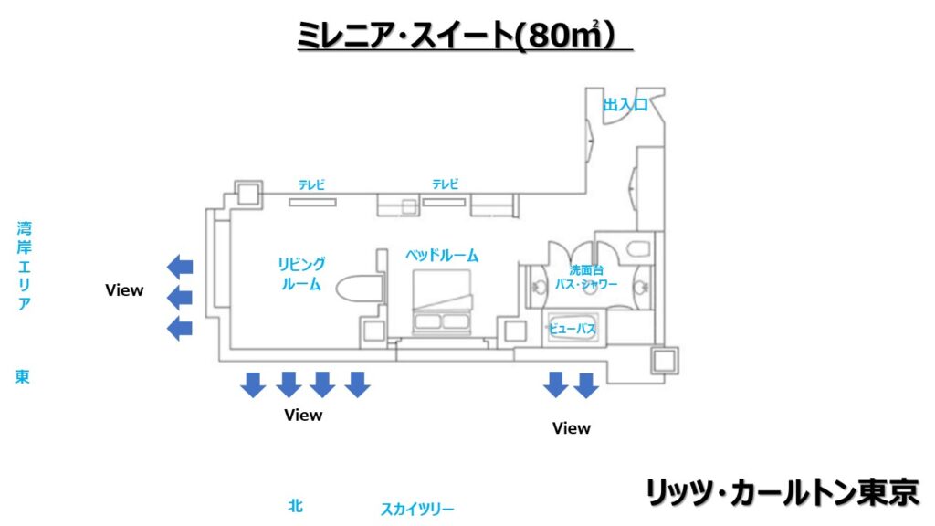 ミレニアスイート|リッツカールトン東京宿泊記
