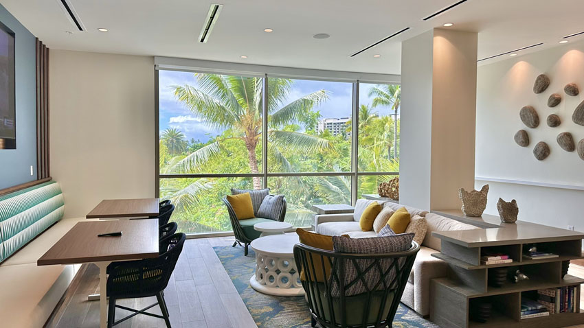 マリオットバケーションクラブワイキキ ロビー