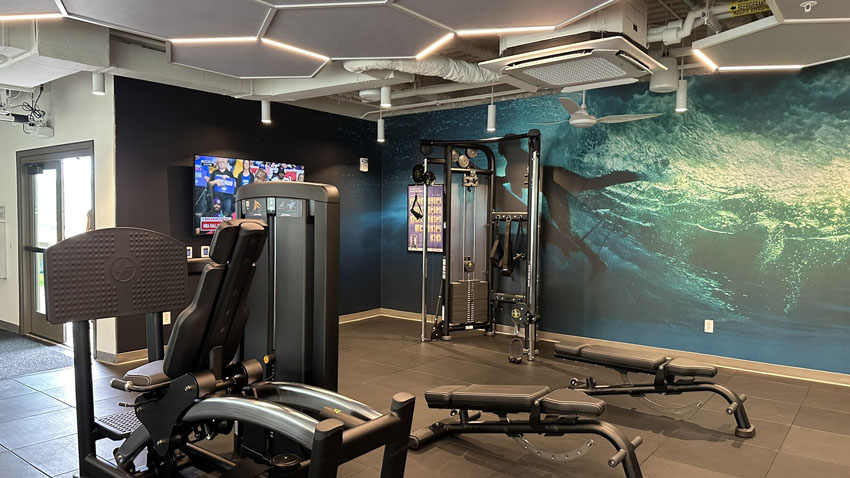 マリオットバケーションクラブワイキキ ルーフトップ フィットネス