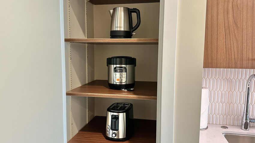 マリオットバケーションクラブワイキキ 客室 ミニキッチン