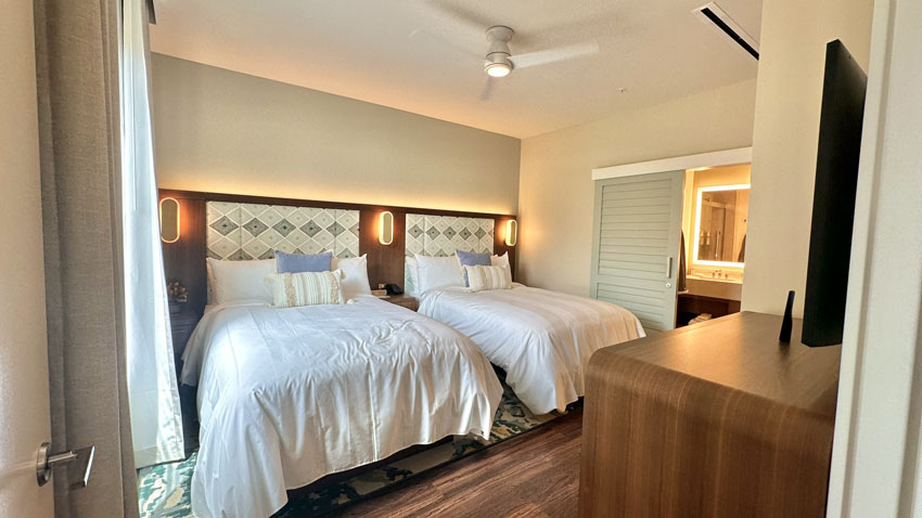 マリオットバケーションクラブワイキキ 客室 ベッドルーム