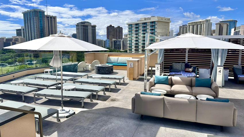 マリオットバケーションクラブワイキキ ルーフトップ