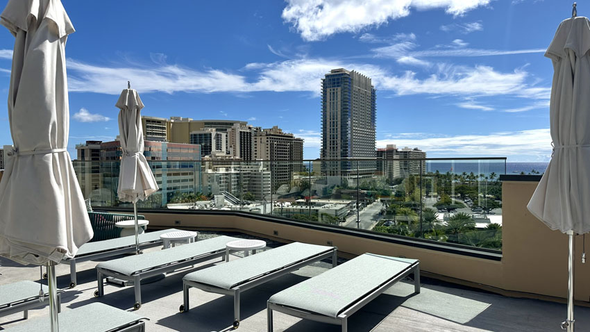 マリオットバケーションクラブワイキキ ルーフトップ