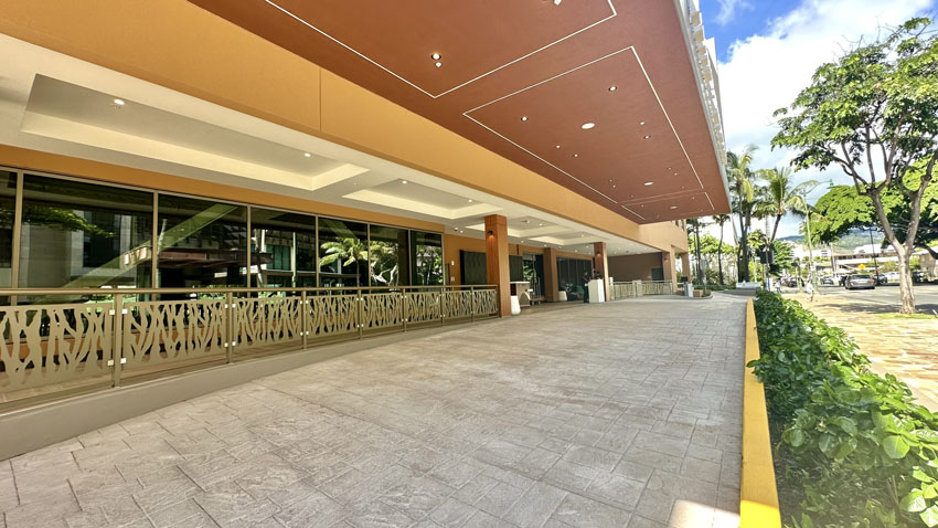 マリオットバケーションクラブワイキキ 駐車場 バレーパーキング