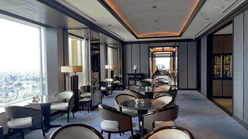 リッツカールトン東京クラブラウンジ