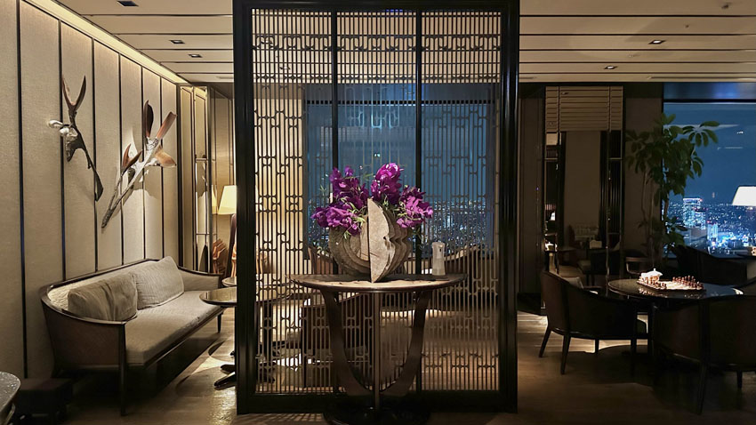 リッツカールトン東京クラブラウンジ