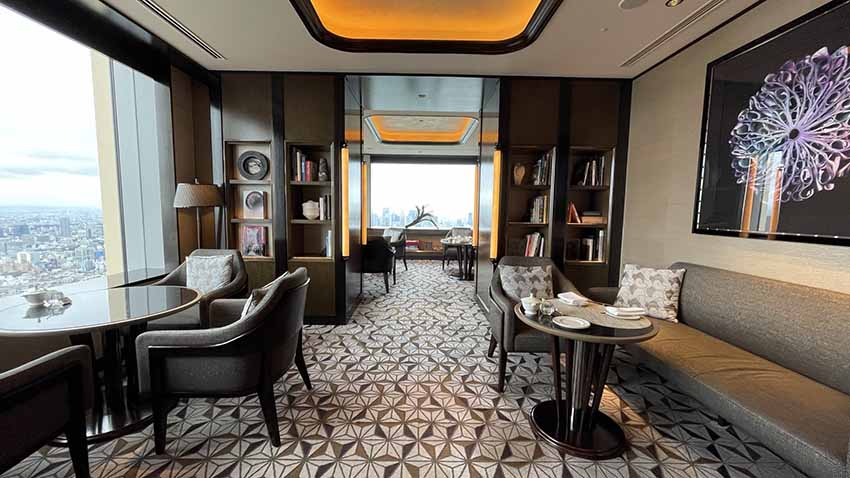 リッツカールトン東京クラブラウンジ