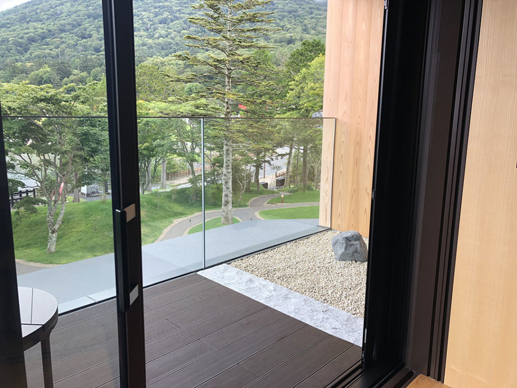 リッツカールトン日光の客室|バルコニー
