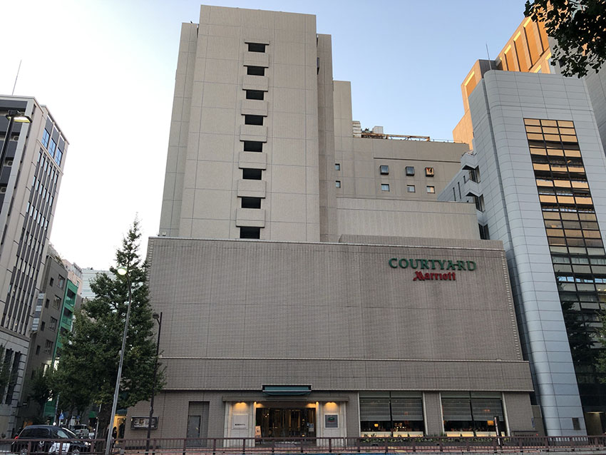 コートヤード・マリオット銀座東武ホテル宿泊記|最上階プレミアムゲストフロア
