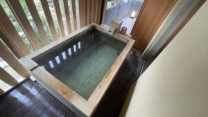 翠嵐ラグジュアリーコレクションホテル京都｜翠嵐プレジデンシャルスイート温泉露天風呂付