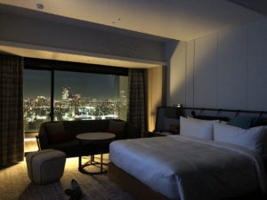 ベッドサイドから見た夜景(8/11)