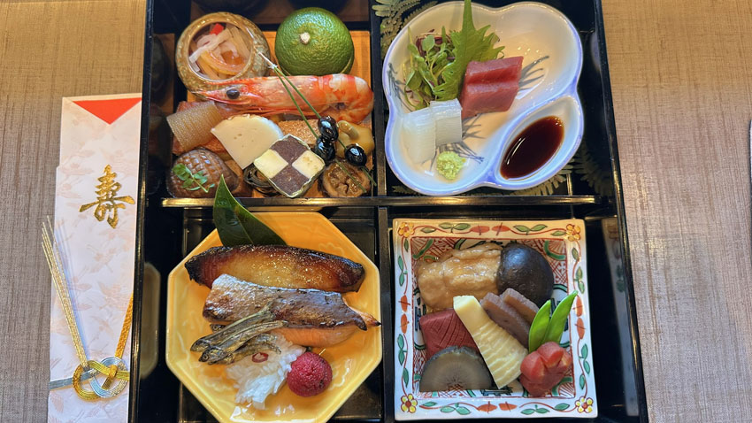 リッツカールトン東京|元旦限定のおせち朝食(2025年)