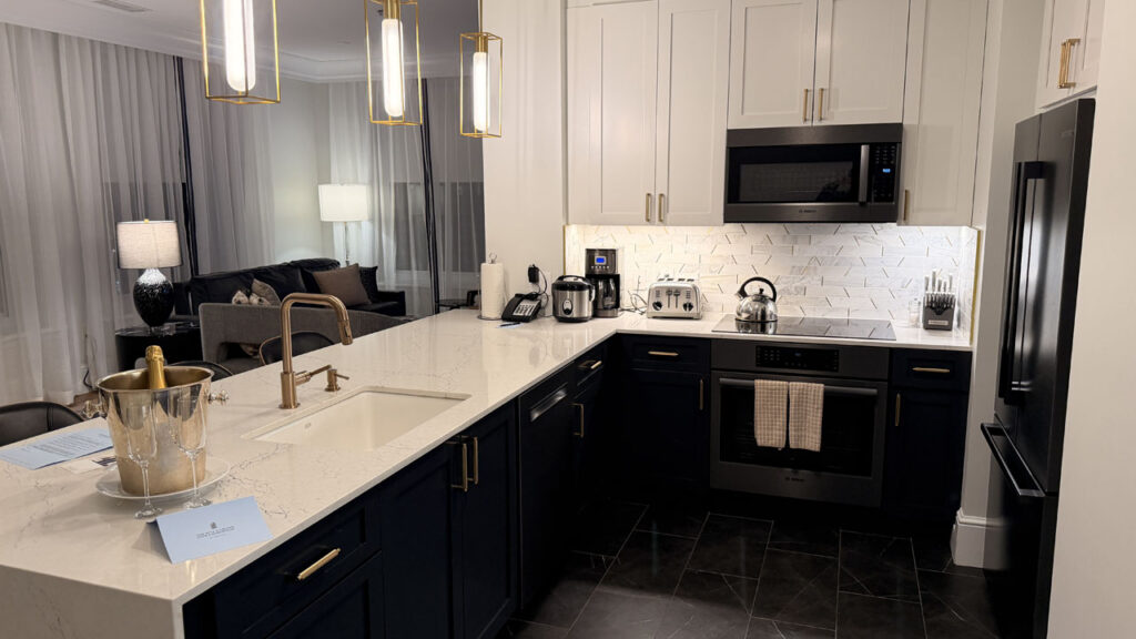 リッツカールトン・クラブ＆レジデンス・サンフランシスコ宿泊記｜マリオットバケーションクラブ｜客室キッチン