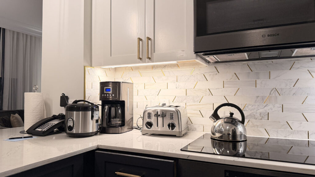 リッツカールトン・クラブ＆レジデンス・サンフランシスコ宿泊記｜マリオットバケーションクラブ｜客室キッチン