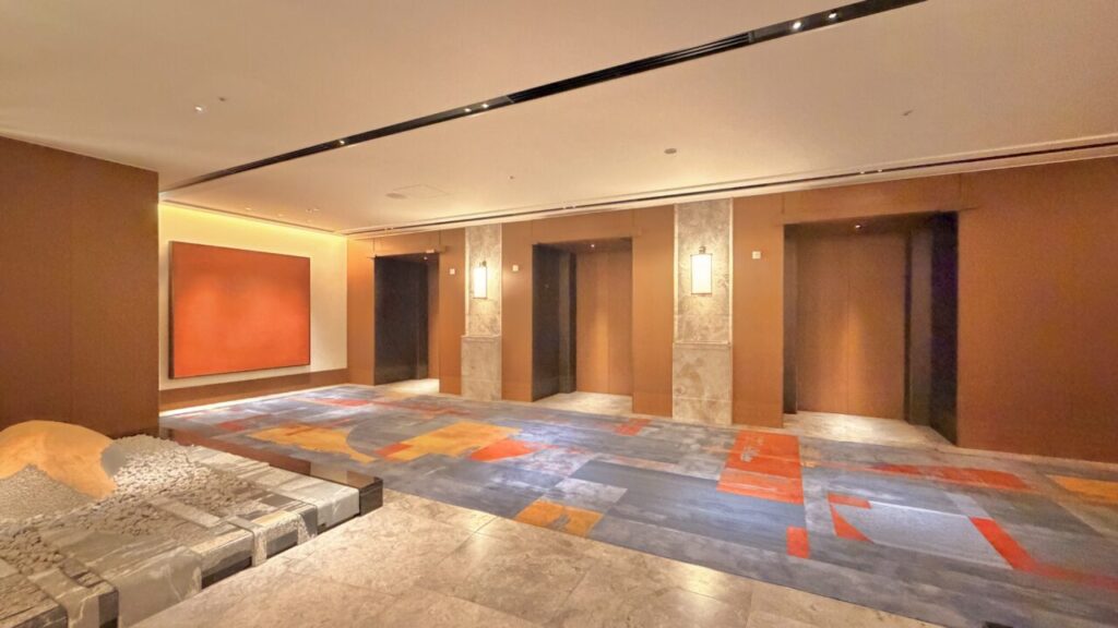 ウォルドーフ・アストリア大阪宿泊記|レセプション