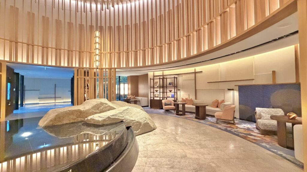 ウォルドーフ・アストリア大阪宿泊記|レセプション