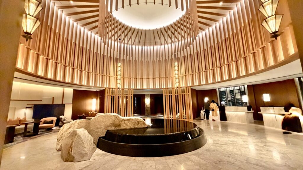 ウォルドーフ・アストリア大阪宿泊記|レセプション