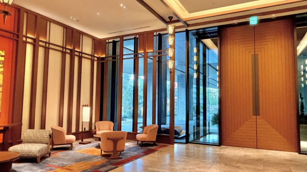 ウォルドーフ・アストリア大阪宿泊記|ロビー