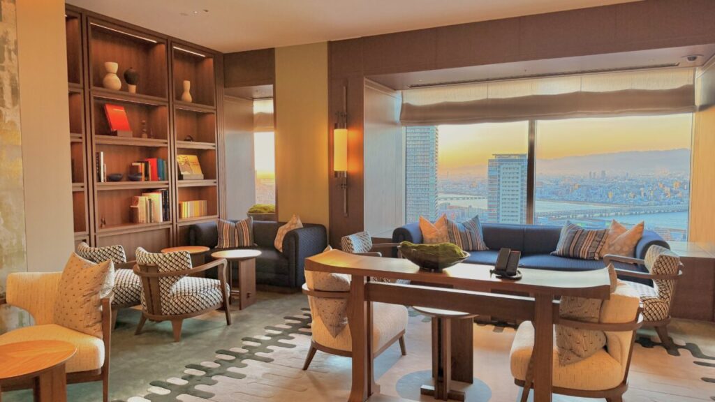 ウォルドーフ・アストリア大阪宿泊記|ライブラリー