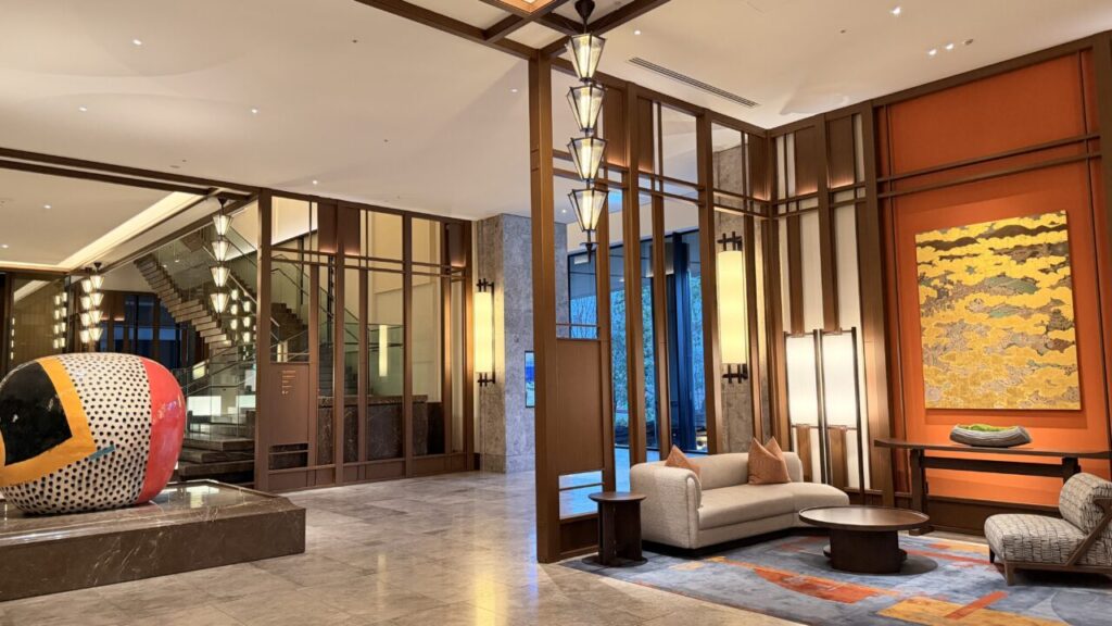 ウォルドーフ・アストリア大阪宿泊記|ロビー