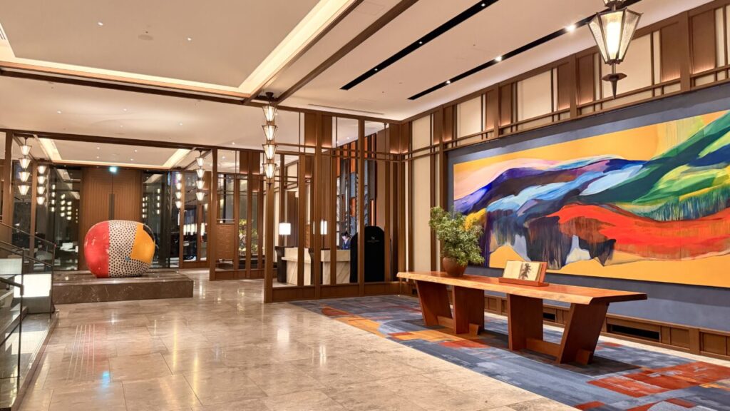 ウォルドーフ・アストリア大阪宿泊記|ロビー