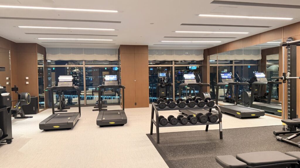 ウォルドーフ・アストリア大阪宿泊記|フィットネス