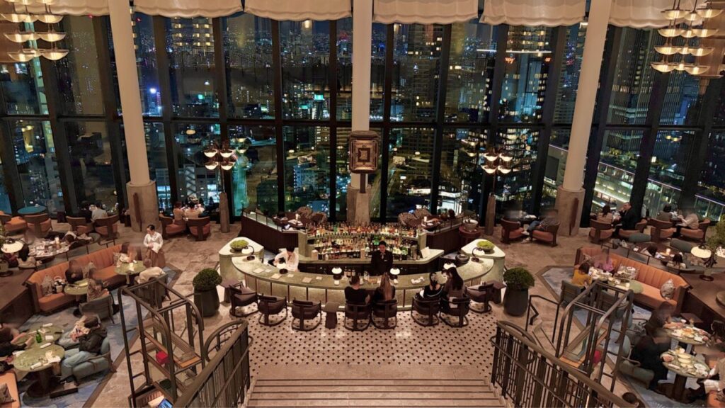 ウォルドーフ・アストリア大阪宿泊記|ピーコックアレー