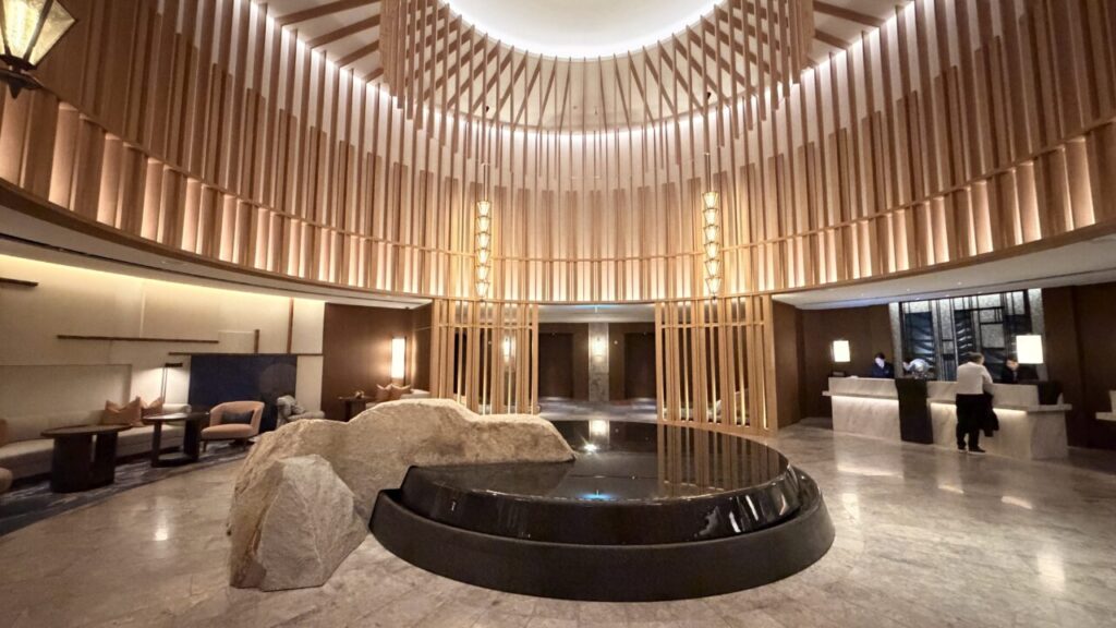 ウォルドーフ・アストリア大阪宿泊記｜レセプション