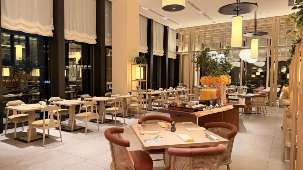 ウォルドーフ・アストリア大阪宿泊記|朝食