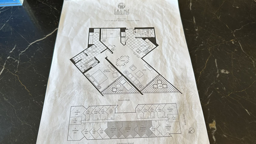 カ・ライ・ワイキキビーチ宿泊記｜プレミアム1ベッドルームスイート（デン付）