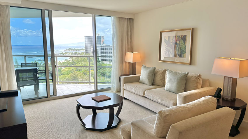 カ・ライ・ワイキキビーチ宿泊記｜プレミアム1ベッドルームスイート（デン付）