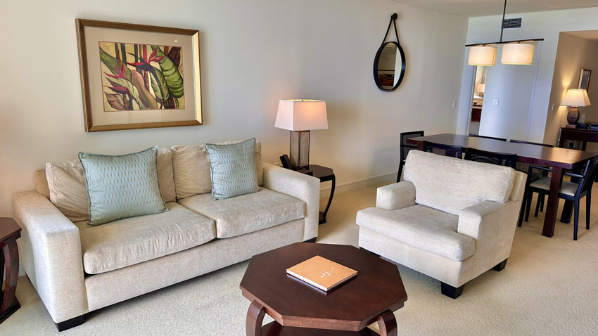 カ・ライ・ワイキキビーチ宿泊記｜プレミアム1ベッドルームスイート（デン付）