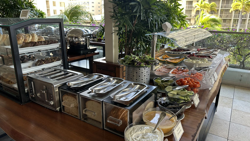 カ・ライ・ワイキキビーチ宿泊記｜朝食