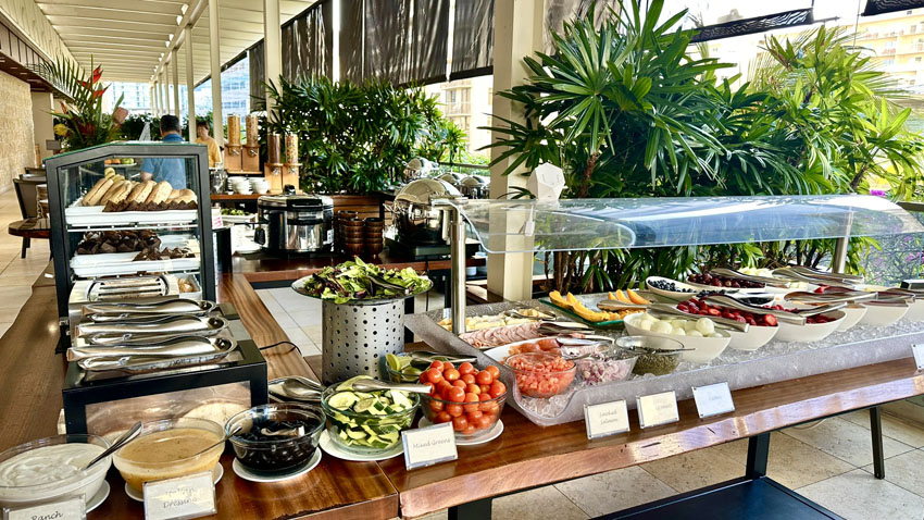 カ・ライ・ワイキキビーチ宿泊記｜朝食