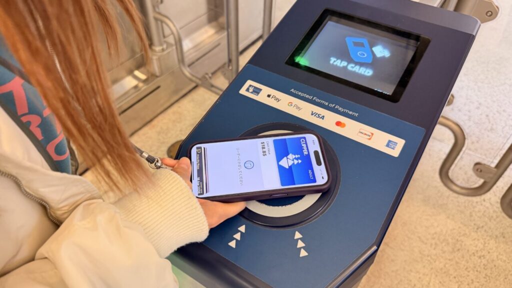 サンフランシスコ｜CLIPPERカードでBARTに乗車