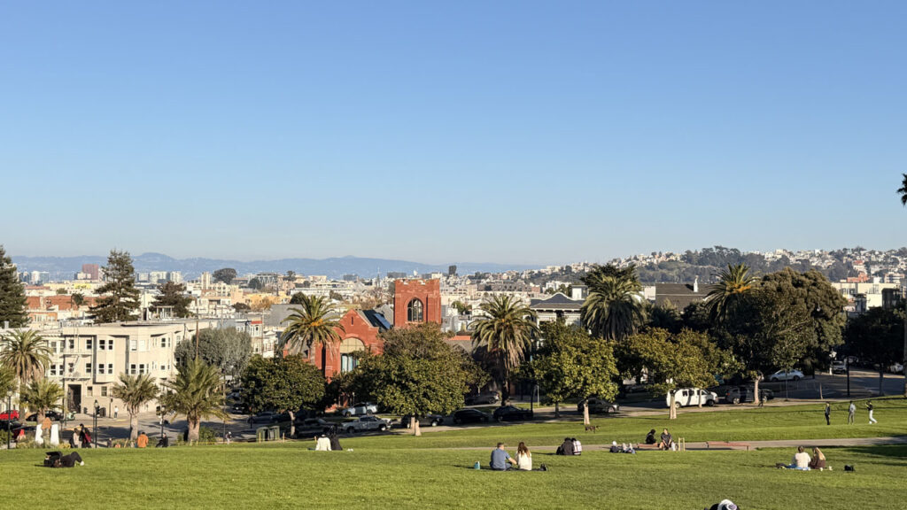 サンフランシスコ｜ミッション・ドローレス・パーク