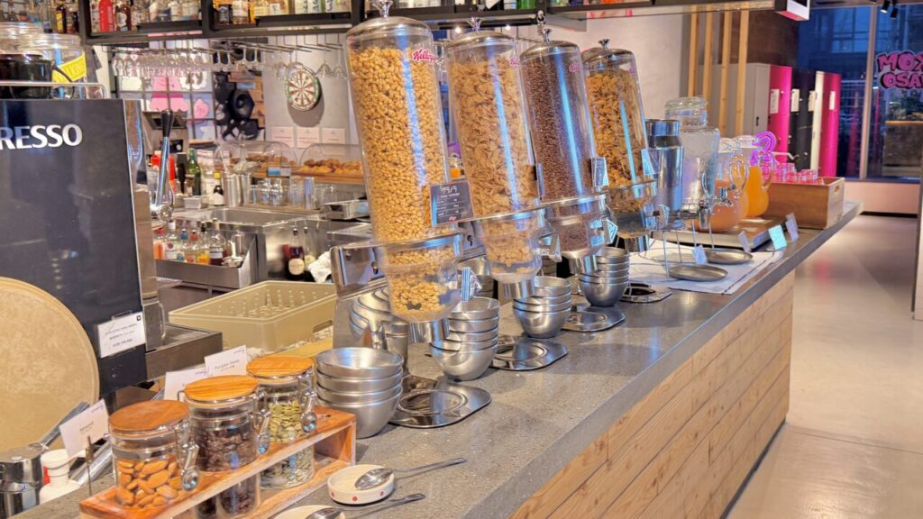 モクシー大阪本町宿泊記｜朝食