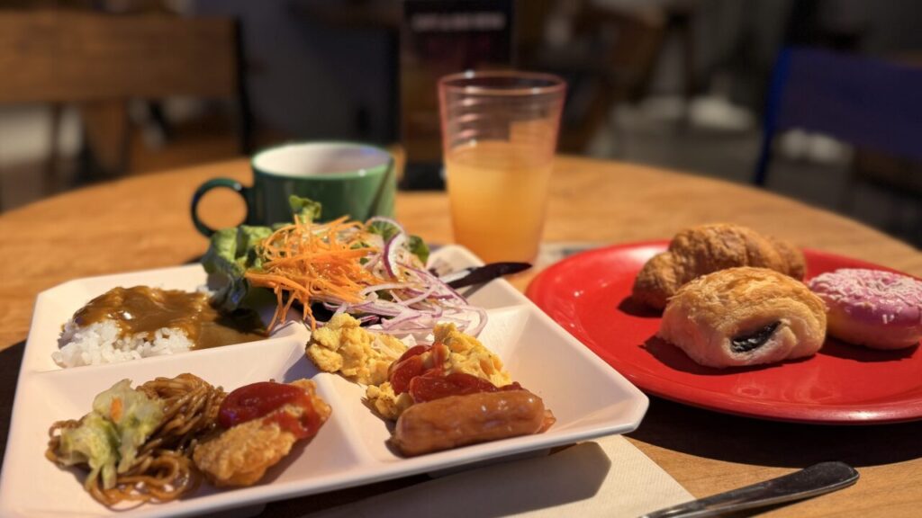 モクシー大阪本町宿泊記｜朝食