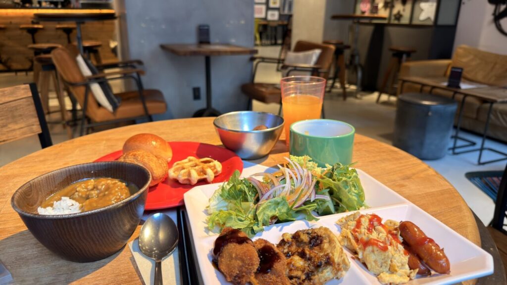 モクシー大阪本町宿泊記｜朝食