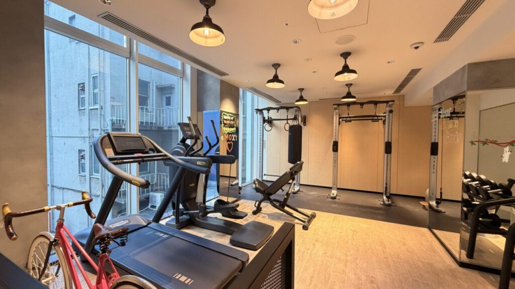 モクシー大阪本町宿泊記｜フィットネス