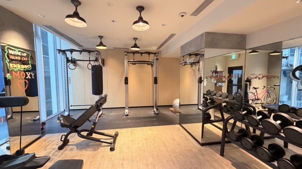 モクシー大阪本町宿泊記｜フィットネス